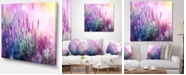 Design Art Designart Growing And Blooming Lavender Floral Canvas Art Print - 40" X 30"